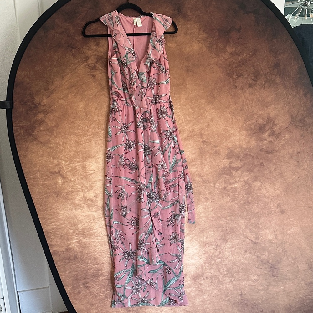 Japna Rose Floral Midi Dress